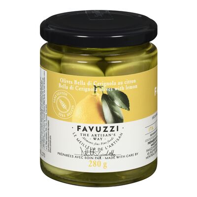 Olives Bella di cerignola au citron