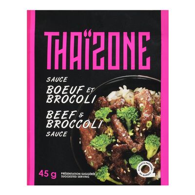 Sauce pour bœuf et brocoli