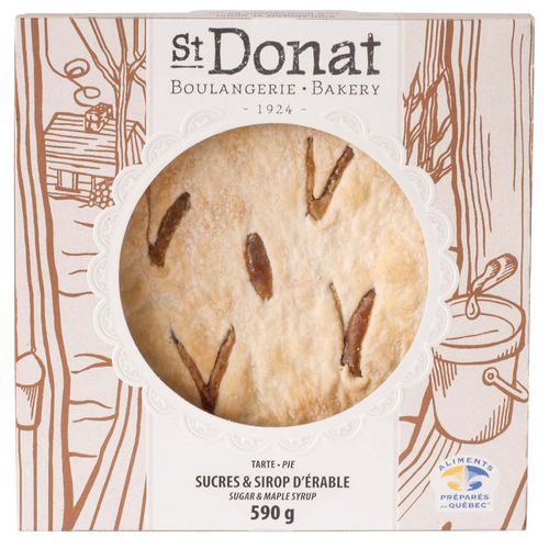 Tarte sucre et érable à l'ancienne