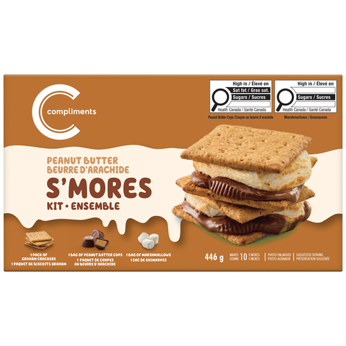 Compliments Ensemble S'mores au beurre d'arachide 446 g