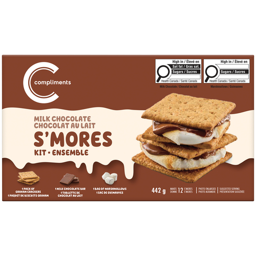 Compliments Ensemble S'mores chocolat au lait 442 g