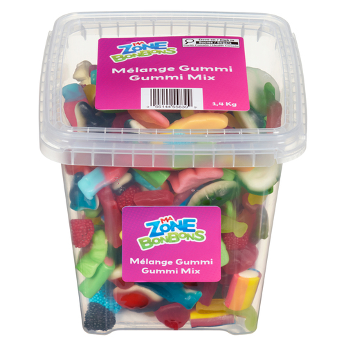 Les Aliments Johnvince Bonbons mélange de gummi 1.4 kg