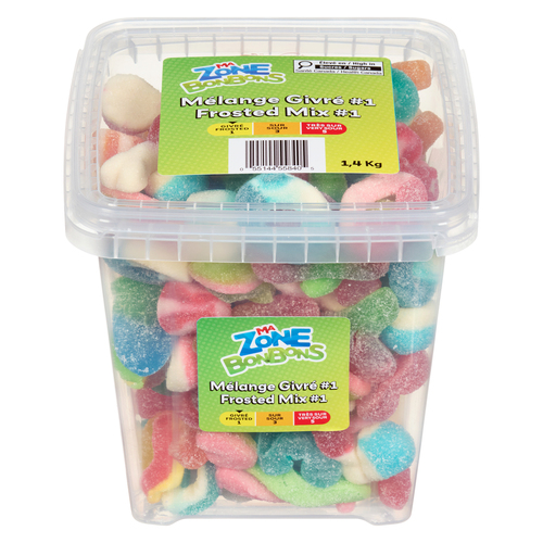 Les Aliments Johnvince Bonbons mélange givré 1.4 kg