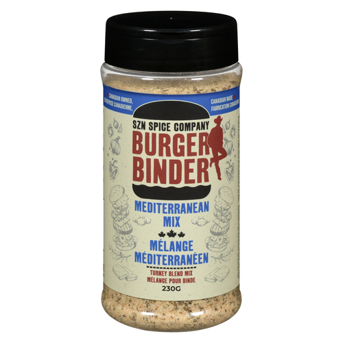 SZN Spice Co Mediterranean Turkey Binder 230 g