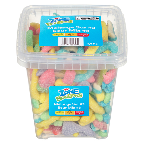 Les Aliments Johnvince Bonbons au mélange sur 1.4 kg