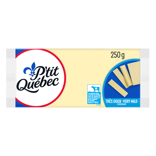 P'tit Quebec Fromage cheddar très doux 250 g