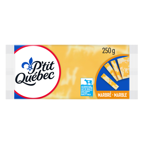 P'tit Quebec Fromage cheddar marbré 250 g