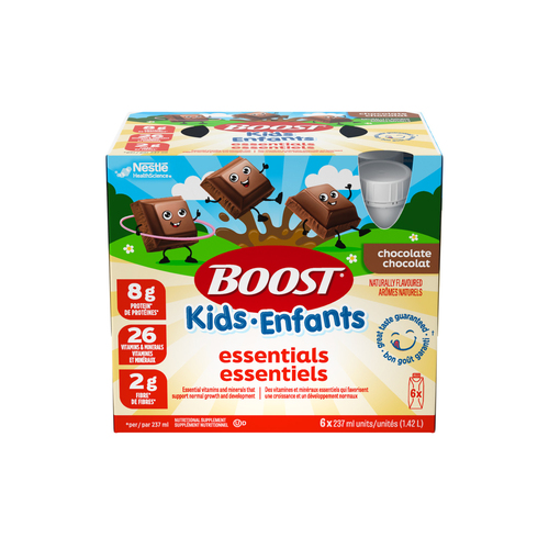 Boost Enfants Essential Supplément nutritionnel chocolat 6 x 237 ml