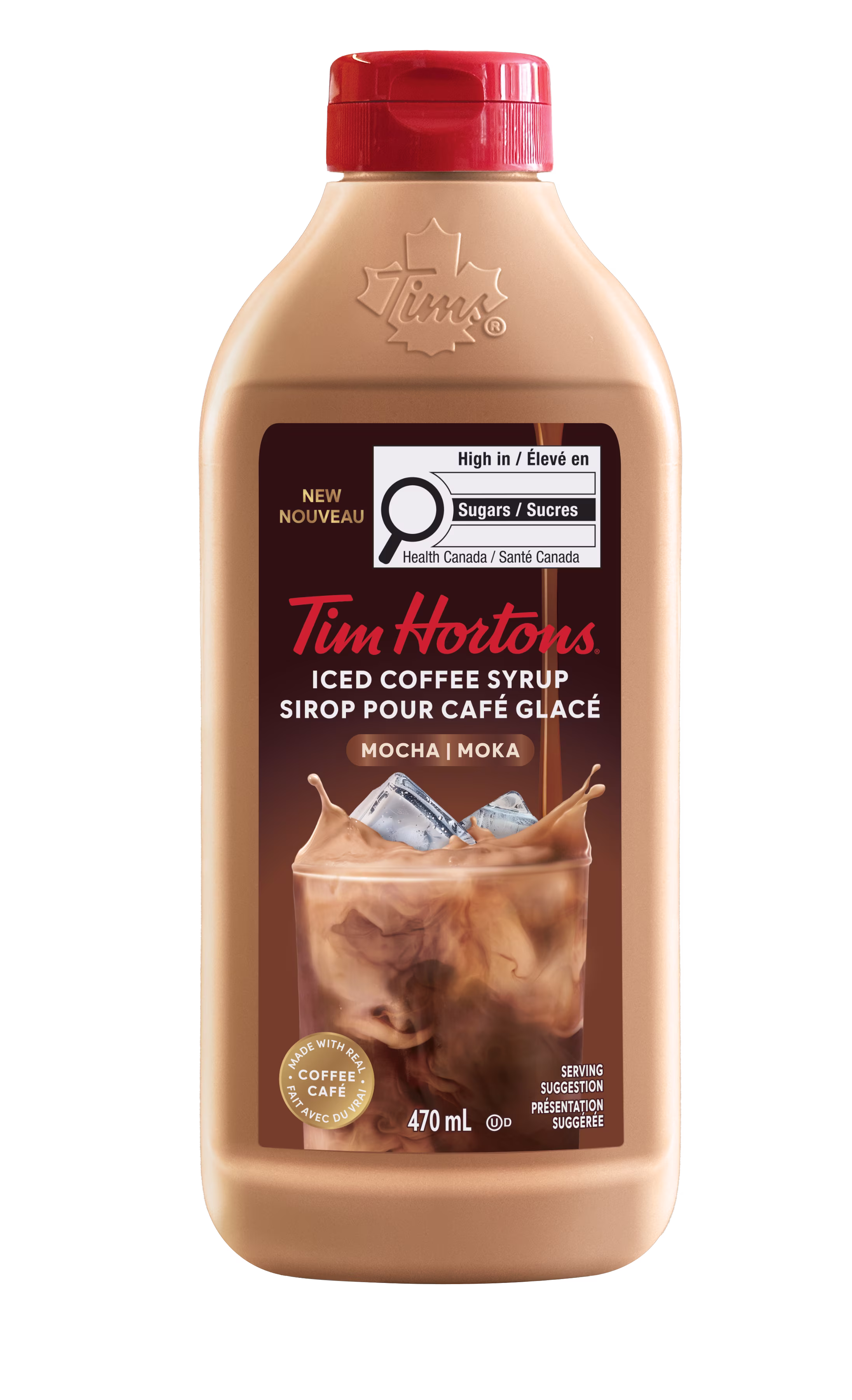 Sirop pour café glacé moka