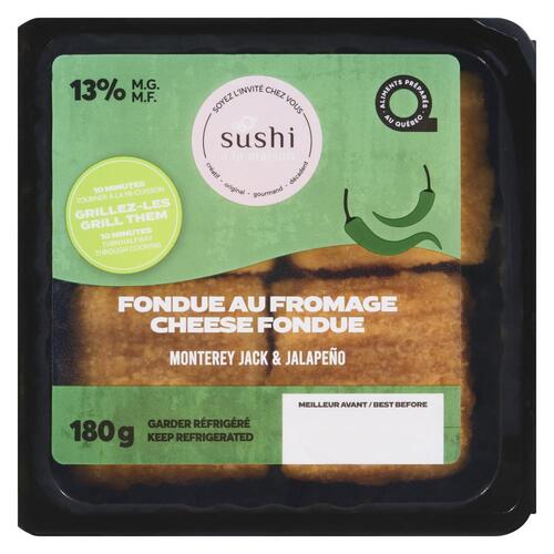 Sushi à la Maison Fondue au Fromage Monterey Jack & Jalapeño 13% M.G. 180 g