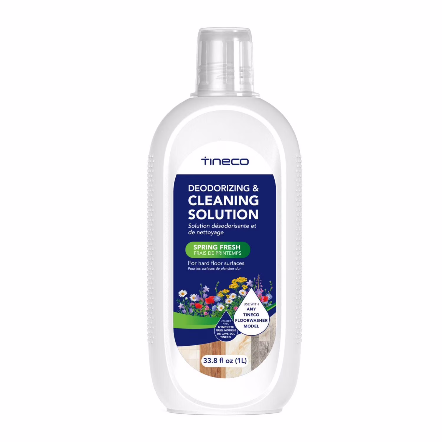 Solution de nettoyage pour laveuse de plancher multi-surface tineco spring fresh pet tineco solution - fresh 33z. solution de nettoyage pour planchers multi-surface
