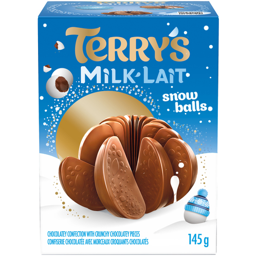 Terry's Chocolat au lait boule Neige 145 g