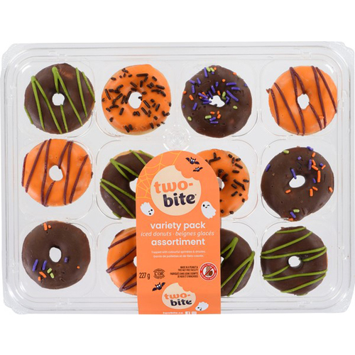 Two Bite Beignes Glacés assortiment 227 g (congelé)
