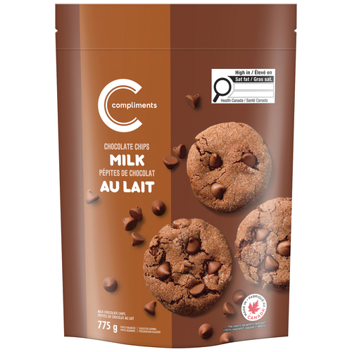 Compliments Pépites de chocolat au lait 775 g