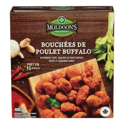 Bouchées de poulet Buffalo surgelées