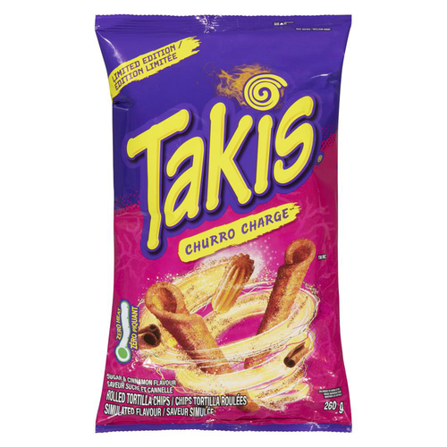 Takis churro charge. sac de format familial takis churro charge. sac de format familial