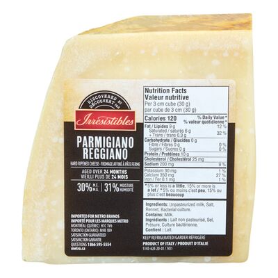 Fromage Parmigiano Reggiano vieilli 24 mois
