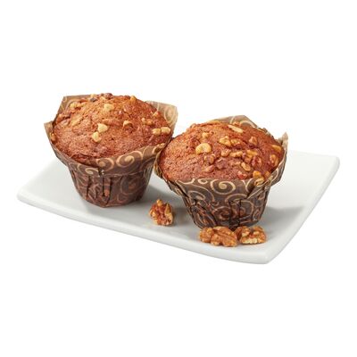 Muffin aux carottes et aux noix