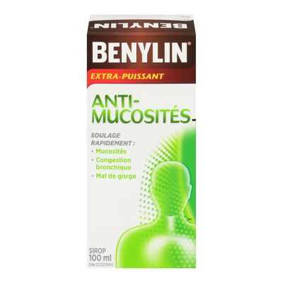 Sirop anti-mucosités extra fort