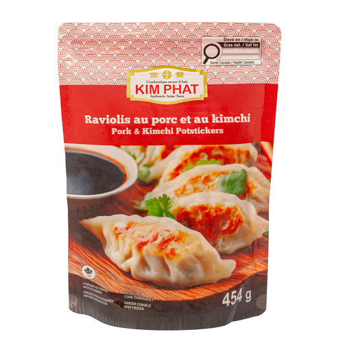 Kim Phat Raviolis au porc et au kimchi 454 g