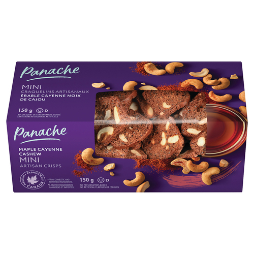 Panache Chips Mini Érable Cayenne Noix de cajou 150 g