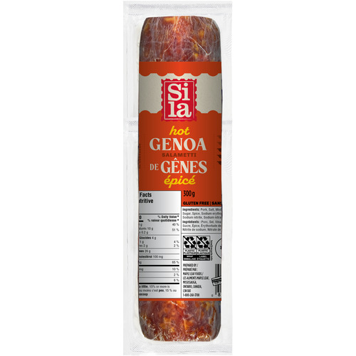 Sila Salametti de Gênes épicés 300 g