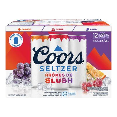 Seltz saveurs de slushie paquet de variétés (Pièce didentité requise au moment du ramassage)