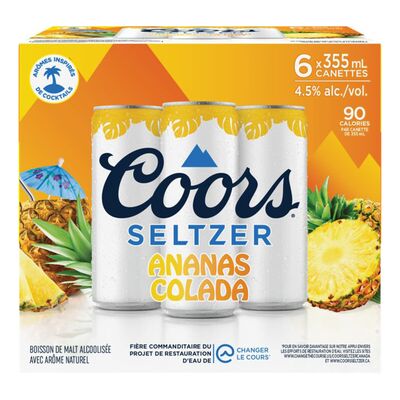 Seltzer ananas colada  4.5% alc./vol