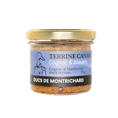 Terrine de canard au cognac et bleuet