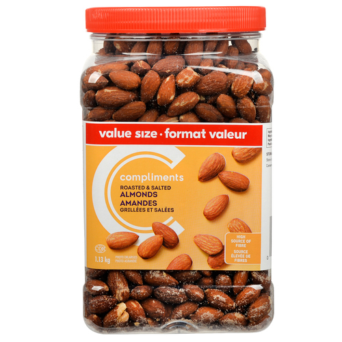 Compliments Amandes grillées et salées 1.13 kg