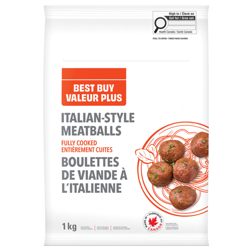 Valeur Plus Boulettes de viande à l'italienne 1 kg