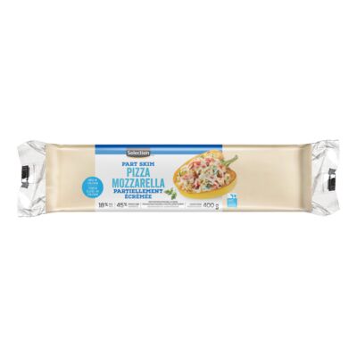 Fromage mozzarella partiellement écrémé