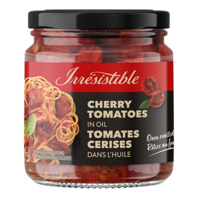 Tomates cerises grillées dans l'huile