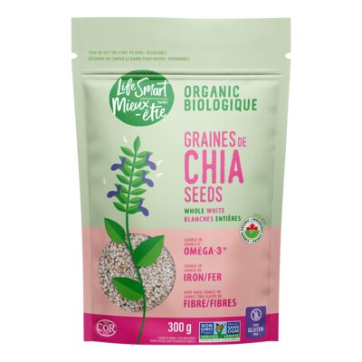 Graine de chia blanches entières