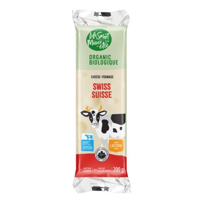 Fromage suisse sans lactose biologique