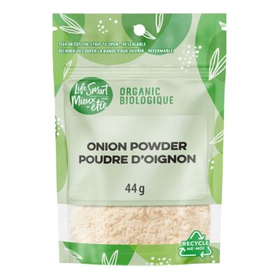 Poudre d'oignon biologique en sachet