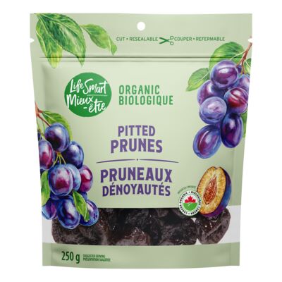 Pruneaux dénoyautés biologiques