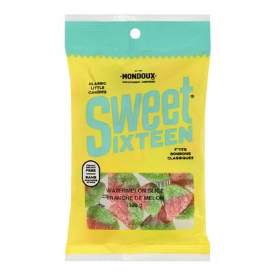 Sweet sixteen p'tits bonbons classiques tranche de melon
