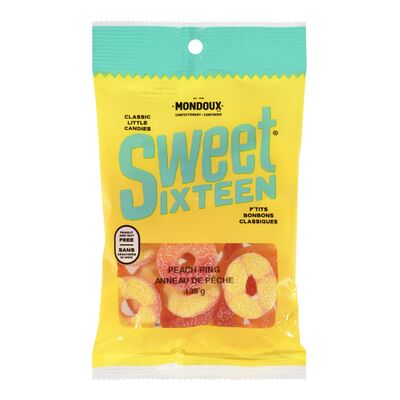 Sweet sixteen p'tits bonbons classiques anneau de pêche