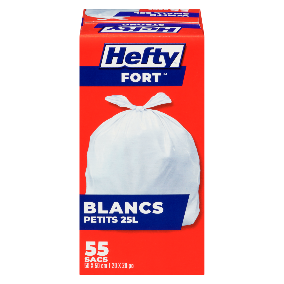 Sacs blancs petits 25 l