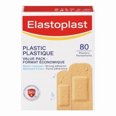 Pansements en plastique résistants à l'eau format familial
