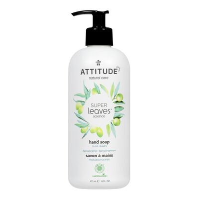 Savon à mains naturel hypoallergénique aux feuilles d'olivier