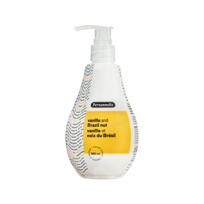 Savon à mains au parfum de vanille et noix du Brésil