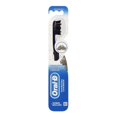 Brosse à dents thérapie blanchissante au charbon