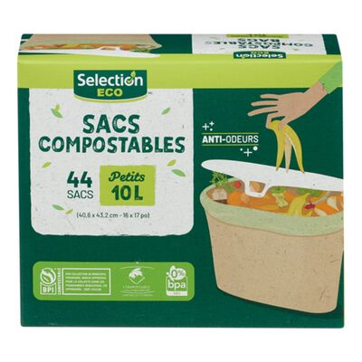 Petits sacs compostables