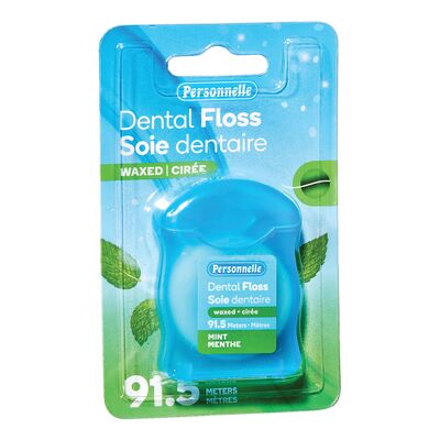 Soie dentaire au parfum de menthe fraîche