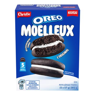 OREO Moelleux Petits gâteaux tendres, L'Original