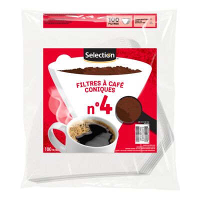 Filtres à café coniques N°4