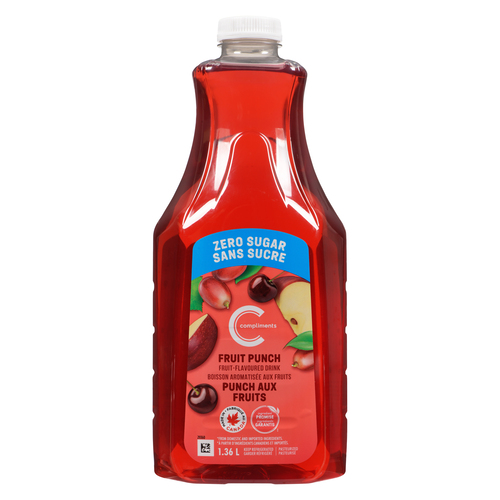 Compliments Punch aux fruits sans sucre 1.36 L