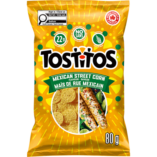 TOSTITOS  ROND MAIS DE RUE MEX 80 G